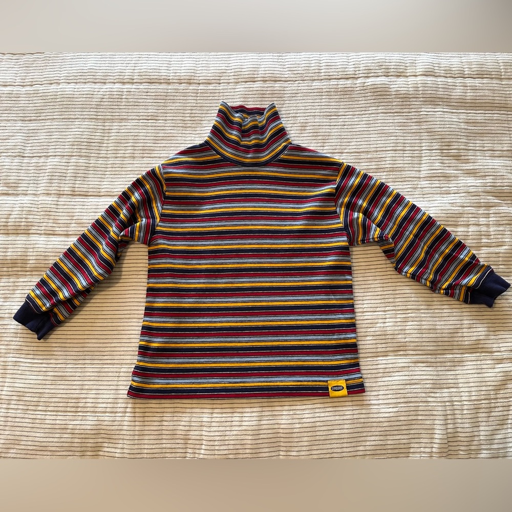 Gymboree Striped Turtleneck sz Med 4yr old